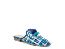 Load image into Gallery viewer, London Rag MARIANA WOVEN FLAT MULES WITH TASSELS
