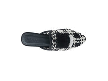 Load image into Gallery viewer, London Rag MARIANA WOVEN FLAT MULES WITH TASSELS
