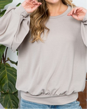 Load image into Gallery viewer, BIG PUFFY SLEEVES SWEATSHIRT
