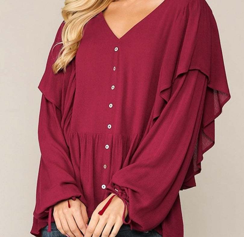 Ruffled Top